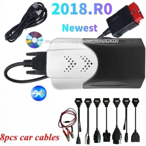 2021 Best New PCB OBD2 Scanner 2018.R0/2017.R3 keygen vd ds150e cdp bluetooth for delphis Cars Trucks diagnostic tools 2018r0