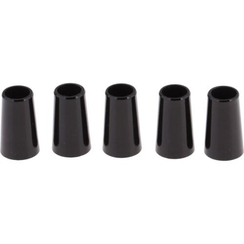 5 Pieces Golf Irons Wooden Tips Shaft End Caps for Shaft Adapter 0.370 / 0.335