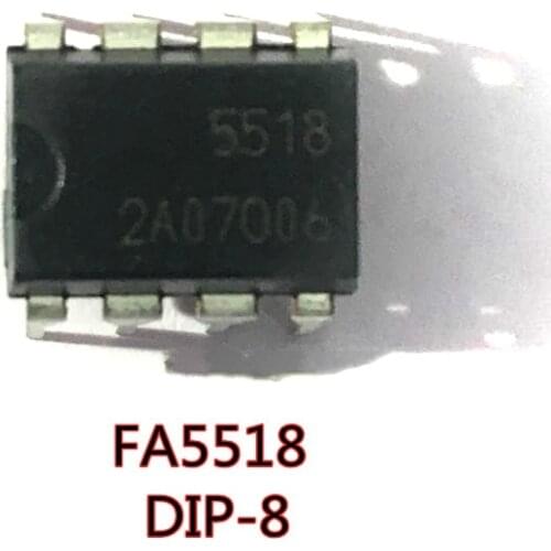 5PCS/LOT 5518 FA5518 FE5518 DIP-8 LCD power management chip