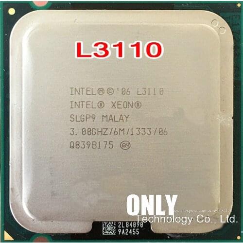Free shipping L3110 processor (L3110 3.0G/6Mcores/Socket 775/3.0GT)Original
