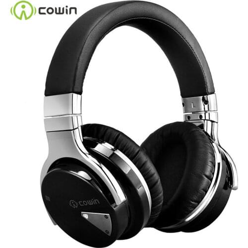 Cowin E-7 bluetooth headphones wireless headset anc active noise cancelling headphone earphone over ear stereo deep bass casque