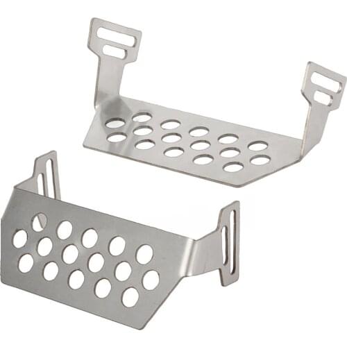 For 1/10 Redcat GEN8 Scout II RC Crawler Front & Rear Chassis Guard Skid Plates Remote Control Car Upgrade Accessories