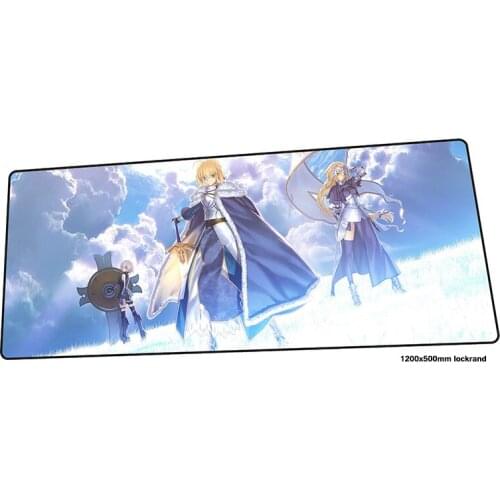 Fate mouse pad gamer big 120x50cm notbook mouse mat gaming mousepad large Halloween Gift pad mouse PC desk padmouse