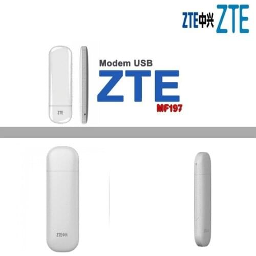Lot of 10pcs Unlocked ZTE MF197 USB Dongle 14.4M