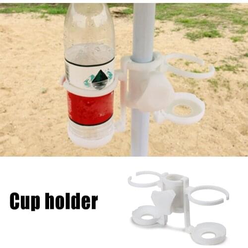 1PC Reliable Innovative Foldable Beach Umbrella Cup Holder Muti-use Drinking Cup Holder Portable for Outdoor