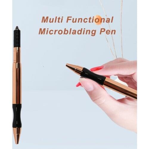 Multifunctional Microblading Manual Pen for Permanent Makeup Embroidery Eyebrow Lip Tattoo Pen Hand Tools PMU Accessory Supplies