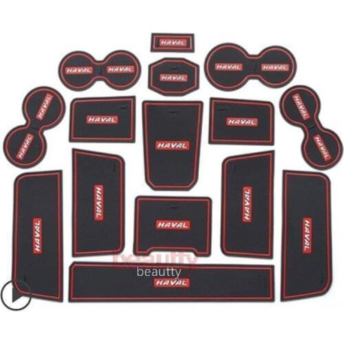 Door slot pad water coaster anti-skid pad for greatwall haval H6 all new 2019-2020