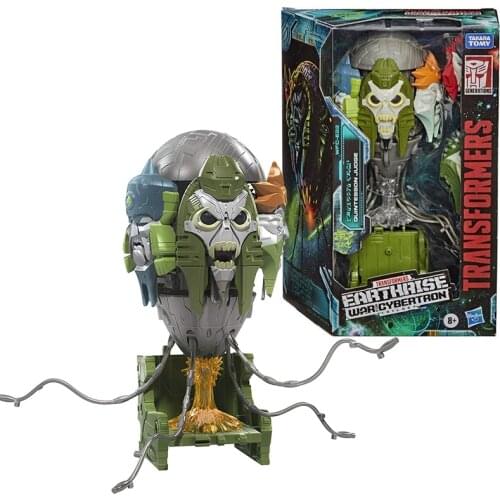Transformers Toys Generations War for Cybertron: Earthrise Voyager Class WFC-E22 Quintesson Judge Action Figure Model Toy