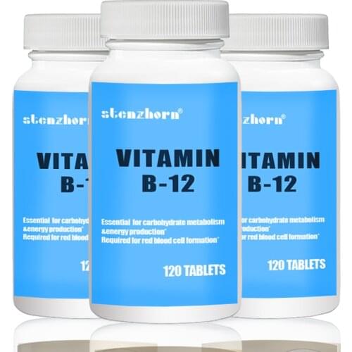 Vitamin B12 1000mcg 120 units X 3B Altogether 360 units Multifunctional supplement Quality assurance