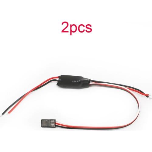 2PCS 12V 24V One-way DC Brushed ESC High Power 2-3S 2-6S 5A 10A 20A 30A with BEC Electric Speed Controller Regulator for RC UAV