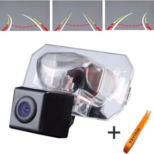 CCD car track camera reversing trajectory Integrative dynamic for Honda CRV for GPS DVBT radio waterproof fully NTSC form