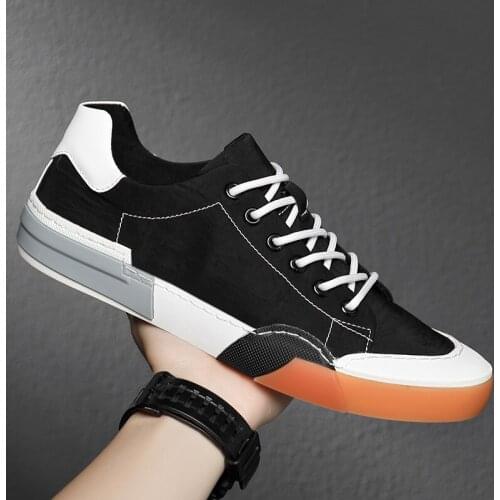 White sport masculino casuales sandals Casual hombre new Sneakers para Shoes summer Men sapato Fashion leather black for Light