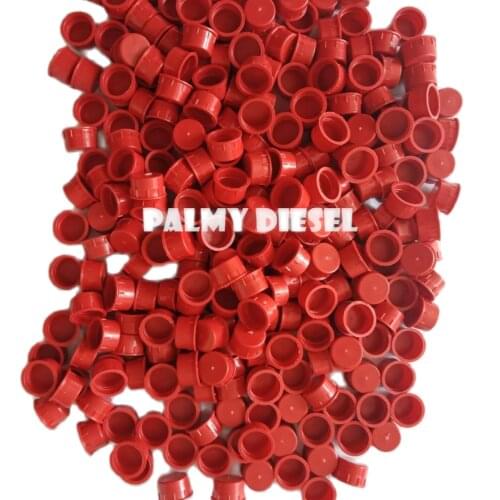Red color nozzle injector assembly dust cap size M14 INJECTOR NOZZLE CAP/ fuel pump caps M14