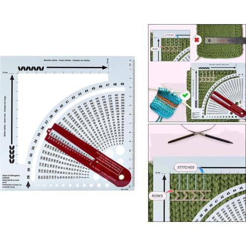 Knitting Gauge Converter Knitting Calculator Counting Frame Accessories Sewing
