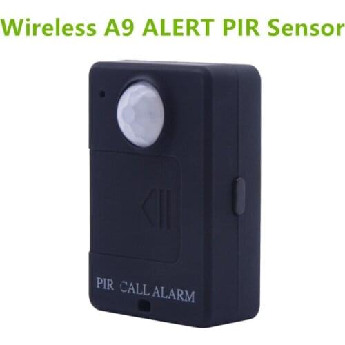 LESHP A9 Mini PIR Alarm Sensor Infrared GSM Wireless Alarm High Sensitivity Monitor Motion Detection Anti-theft EU Plug