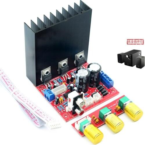 LM1875 Fever Super Bass 2.1 Computer 3-channel High-power Subwoofer Audio Amplifier Finished Board
