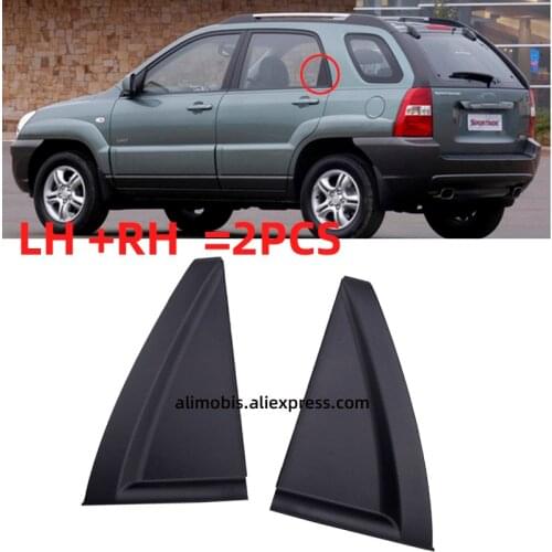 Genuine Rear Door Outside Delta Molding for kia sportage 2005-2010 838301F001 838401F001 83830 1F001 83840 1F001