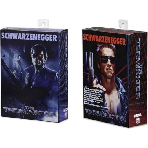 NECA The Terminator Ultimate T-800 Tech Noir / Police Station Assault Figurine Collection Action Figure Model Toy Gift
