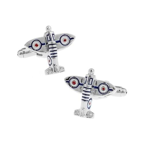 New Arrival High Quality Gifts for Men Designer Cuff links Copper Material Plane Design CuffLinks Free Shipping