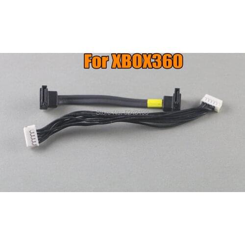 Original new Repair Parts Power SATA Data Ribbon Cable Cord Rom Drive for Microsoft Xbox 360