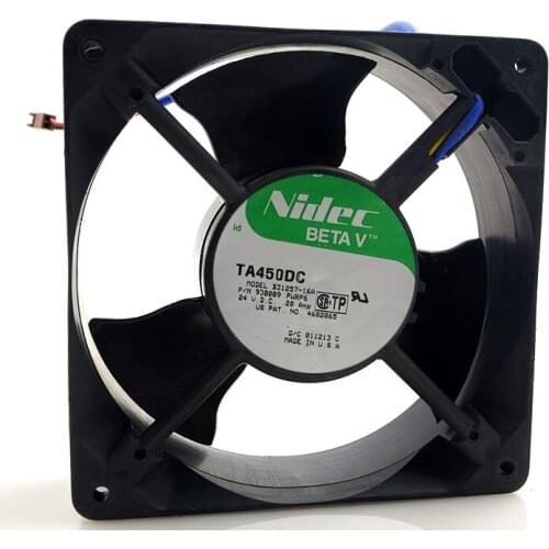 Original Nidec B31257-16A 120x120x38mm 120mm DC 24V 0.28A server inverter axial cooling fan