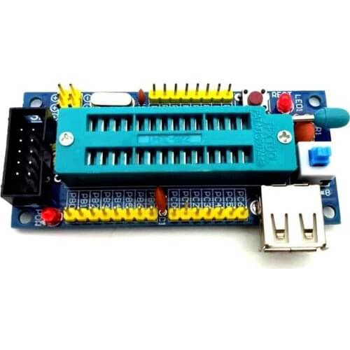 ATmega8 ATmega48 ATMEGA88 Development Board AVR (NO Chip) Diy Electronic Module Diy Kit Pcb Board USB Interface