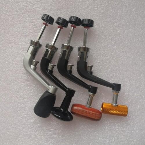 Fishing Tools Spinning Reel Handle Metal Fishing Spinning Reel Crank Handle Replacement Part Plastic Fish Rotatable Grip Knob