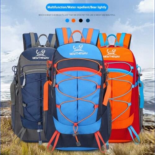 Outdoor Waterproof Bicycle Backpack Large Capacity Thickened Breathable Cycling Backpack Lightweight Mountaineering Travel Bag