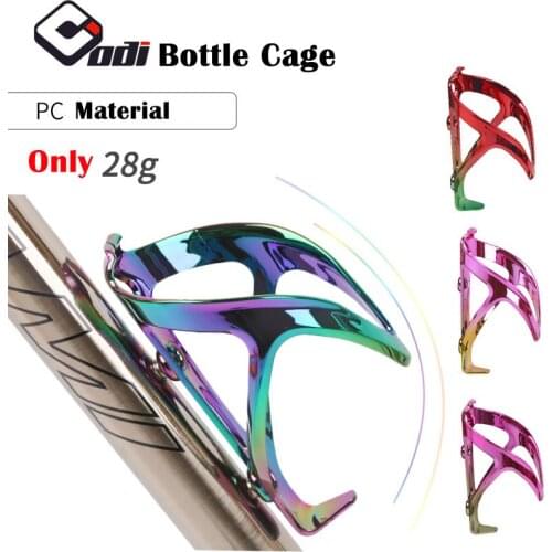 28g/pc ODI bicycle bottle cage Colorful fiberglass nylon MTB bike Bottle holder water bottle bracket riding equipment
