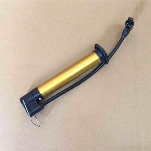 Bicycle mini foot pump electric car baby carriage pump high pressure portable inflator factory