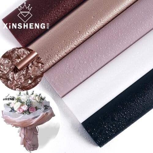 Waterproof 20pcs Korean Bouquet of flowers wrapping tissue paper Gift Wrap Paper Florist Flower Packing Paper Bouquet Supplies