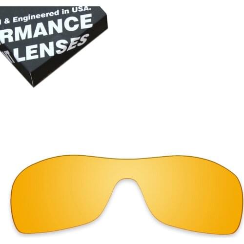 ToughAsNails Replacement Lenses for Oakley Eyepatch 2 Sunglasses Clear Yellow (Lens Only)