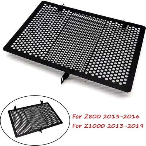Motorcycle Radiator Guard Protector Grille Grill Cover Water Tank Protection For Kawasaki Z800 2013-2016 Z1000 2013-2019