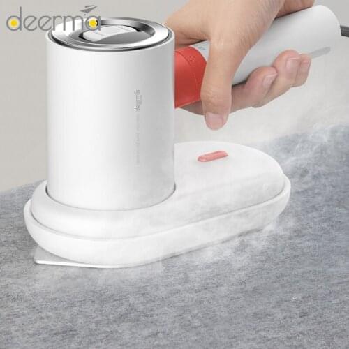 2020 DEERMA Multifunctional 2-in-1 Steam Ironing Machine 2-Speed Control Quadruple Protection 180℃ Sterilization For Home Travel