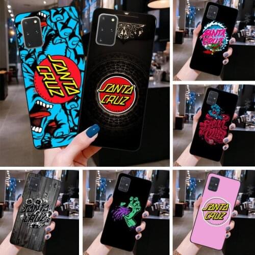 Santa cruz skateboards Phone Case for Samsung S20 plus Ultra S6 S7 edge S8 S9 plus S10 5G lite 2020