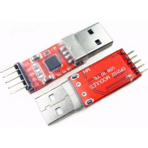 20pcs/lot CP2102 Chip USB 2.0 to UART TTL 5pin adapter Connector Module Serial Converter module Replace FT232