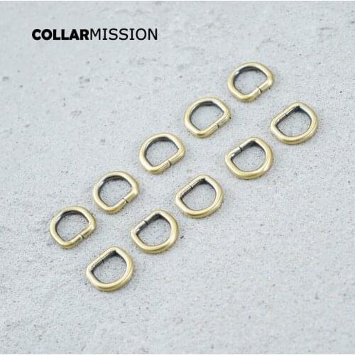 D-shaped buckle 20mm webbing DIY dog collar straps Bags backpack pet products parts Zinc Alloy plated metal buckle DK20QT