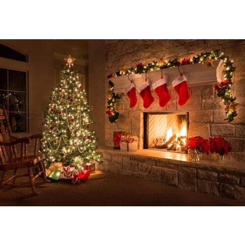 Mehofond Christmas Photography Backdrop Christmas Decoration Photo Background Birthday Party Backdrop Photocall Photo Studio