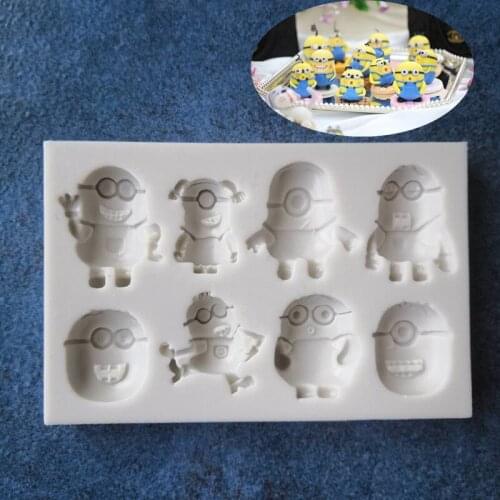 New Yellow Liquid Silicone Cake Mold Wholesale DIY Stereo Sugar Cake Baking Mold A1134