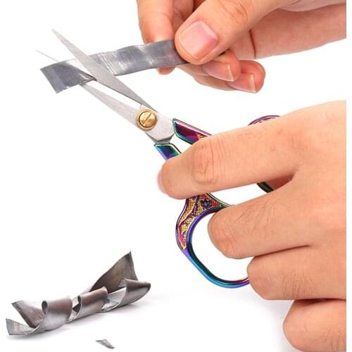 1PC Vintage Scissors Sewing Fabric Cutter Embroidery Scissors Tailor Scissor Fabric Sewing Accessories