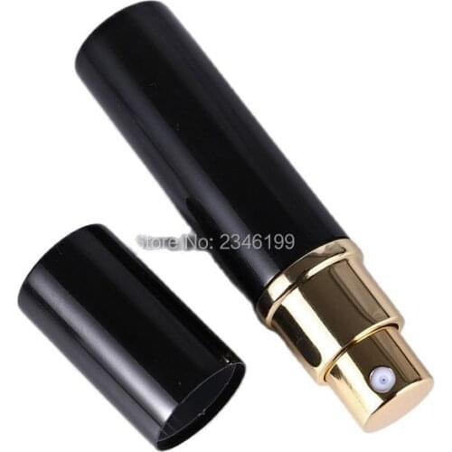 3ml Portable Mini Aluminum Pump Sprayer Bottles Refillable 25 Pieces Perfume Atomizer Empty Cosmetic Containers For Travel