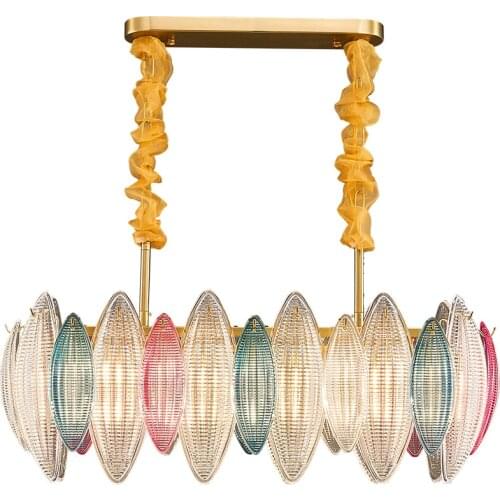 Modern Creative LED Chandelier Lighting Dining Living Room Lobby E14 New Chandeliers Bedroom Home Deco Glass Luxury Hanging Lamp