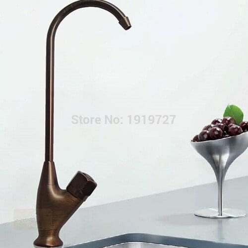 Vidric 100% Solid Brass Factory Direct Swivel Round Classic Style Plumbing Little Gourmet Cold Water Dispenser Faucet In Bronze