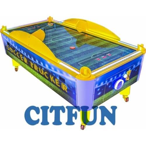 Funny Indoor Sports coin Operated soccer trucker Air Hockey Table Arcade game machine CIT-DMP19D