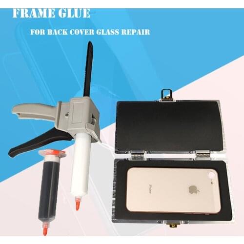 Mobile Phone Screen Frame Dispensing Laminating Protecting Mould With Middle Frame Laminating Press Protection Mold +Frame Glue