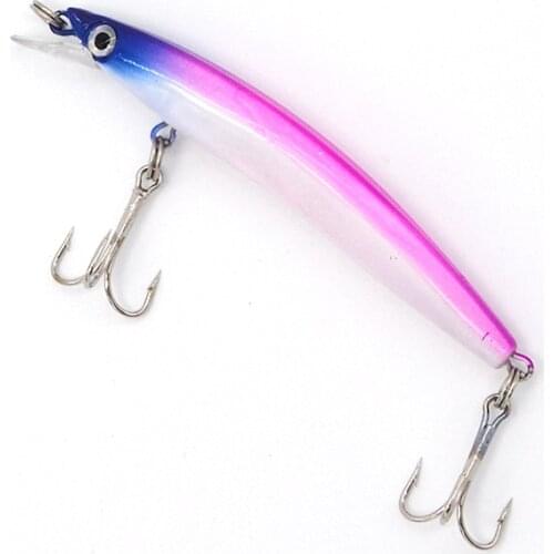 1pcs 8cm 4.7g Laser Floating Minnow Fishing Lure Plastic Fishing Bait Lure Tackle Hook isca artificial bait 3D Eyes