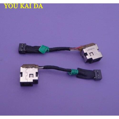 2PCS New Laptop DC Power Jack with cable for HP PAVILION G6-2213EA G6-2000 2000 -2b09wm CQ58 Series DC Jack (661680-YD1)
