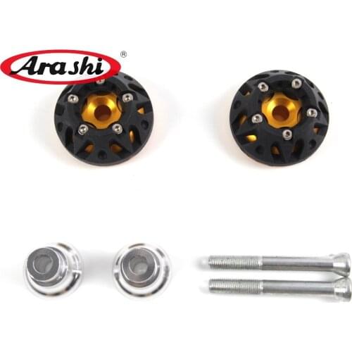 Arashi For YAMAHA FZ6 2004-2009 CNC Engine Slider Protector Falling Protect Engine Cover Anti Crash FZ-6 2006 2007 2008 2009