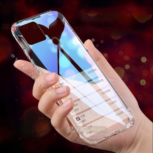 For ZTE A1 Alpha 20 Plus Case Transparent Slim Soft TPU Case For ZTE A1 Alpha 20+ Blade V2020 Case Screen Protector Glass