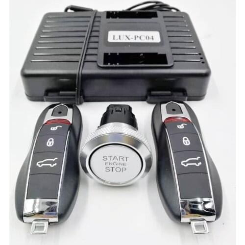 For Porsche Old Cayenne Year 2006-2010 Push Button Start Stop System PKE Keyless Entry System Remote Start Plug and Play Type